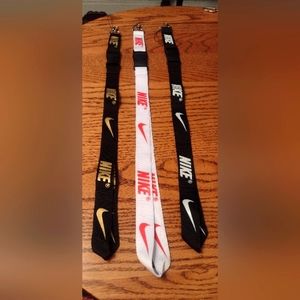 (x3) Nike Lanyard Detachable Keychain Badge *BRAND NEW*